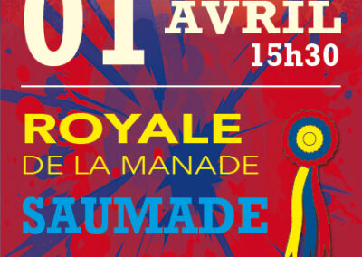 course du 01 Avril  LA ROYALE DE SAUMADE