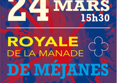 course camarguaise 24 Mars  ROYALE DE MEJANES